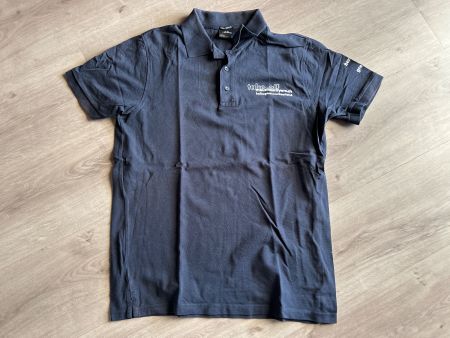 Helikopter - Poloshirt mit Mountainflyers Logo, Gr.M