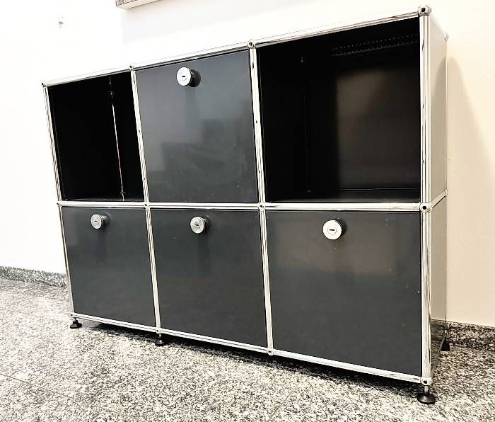Étagères: USM-Möbel 106 x 77 x 27 cm, anthrazit – D'occasion à Gordola par martin410 1
