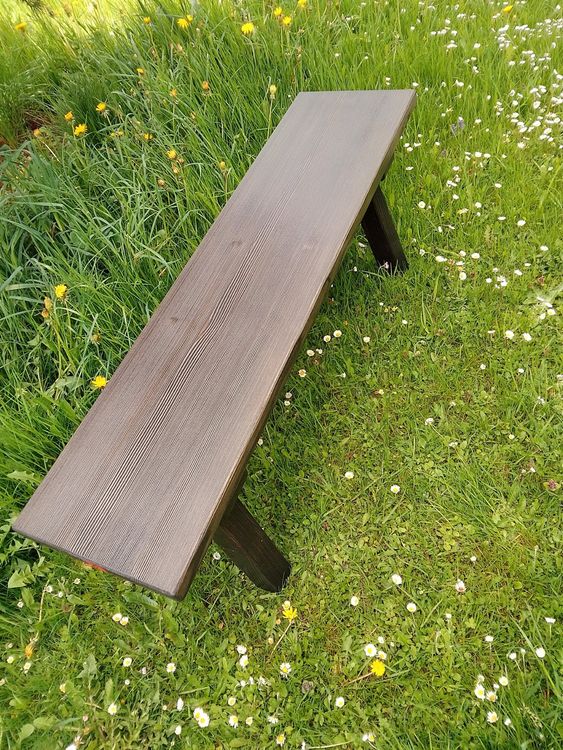 Holzbank, Gartenbank, wetterfest, Schweizer Holz 118 cm Kaufen auf
