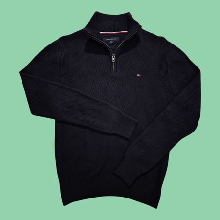 Tommy Hilfiger 1/4 Zip Strick Sweater 💥💫
