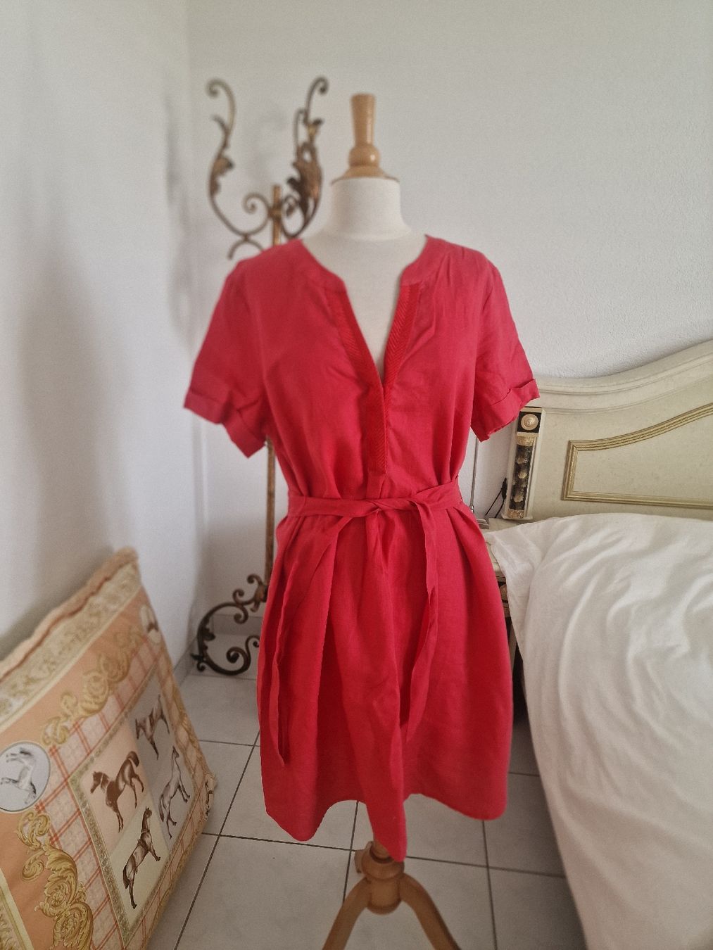 Collier et laisse: Leinen Kleid Gr.44 neue Taifun – Neuf (Voir description) à Oberglatt ZH par Alischa1 4