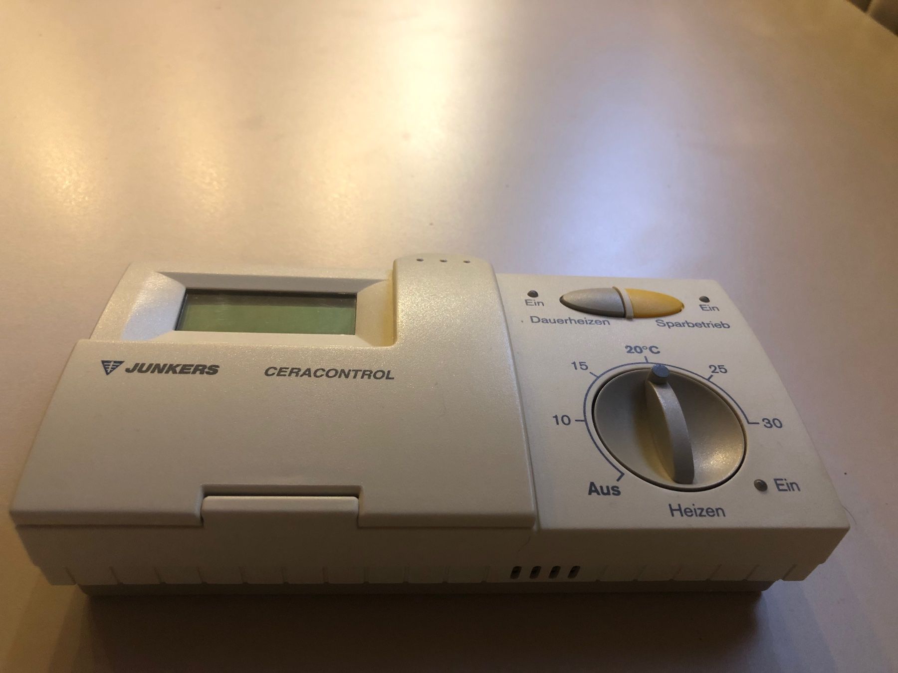 Sistema di controllo: Raumthermostat Junkers Ceracontrol – Usato da Erlinsbach SO venduto da Cholipa 1