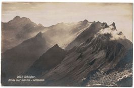 Schäfler, Blick auf Säntis - Altmann, um 1920