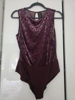 Beldona Body Grösse M Weinrot Samt Mesh