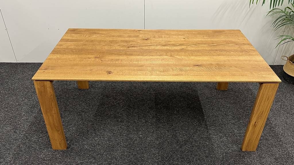 Tables: Massiver Esstisch Eiche 180x100 cm – D'occasion à Münchenbuchsee par Mekran 4