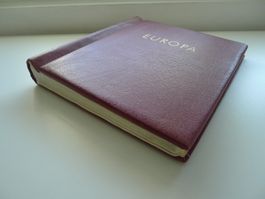 Album mit Briefmarken von der Schweiz