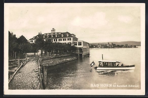 Cartes postales: AK Bad Horn, Ortspartie – D'occasion à Berlin par bartko-reher