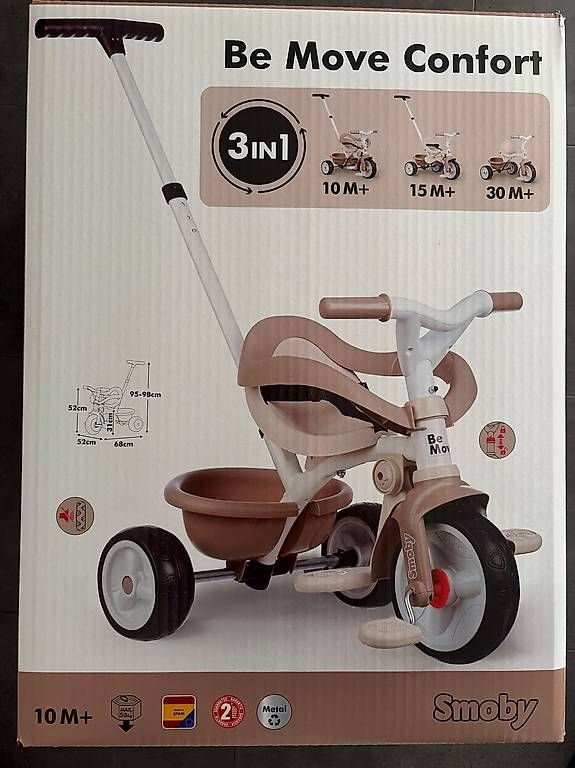 Smoby Veicoli per bambini: Smoby Dreirad Be Move Confort – Usato da Hölstein venduto da yze