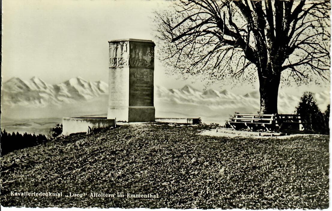 Cartes postales: Kavalleriedenkmal Affoltern im Emmental – D'occasion à Hochdorf par Ziegel-16