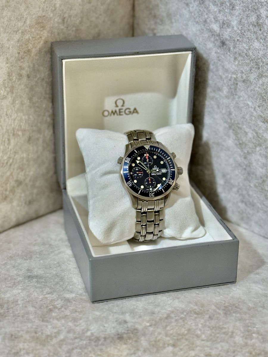 Omega Uhren: Omega Seamaster Professional Chronograph 1993 – Gebraucht aus Basel von RoyalPerformance