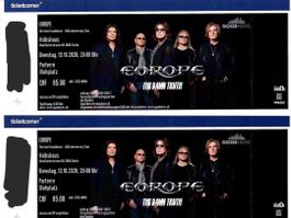 Europe - The Final Countdown 13.10.2026 Volkshaus Zürich