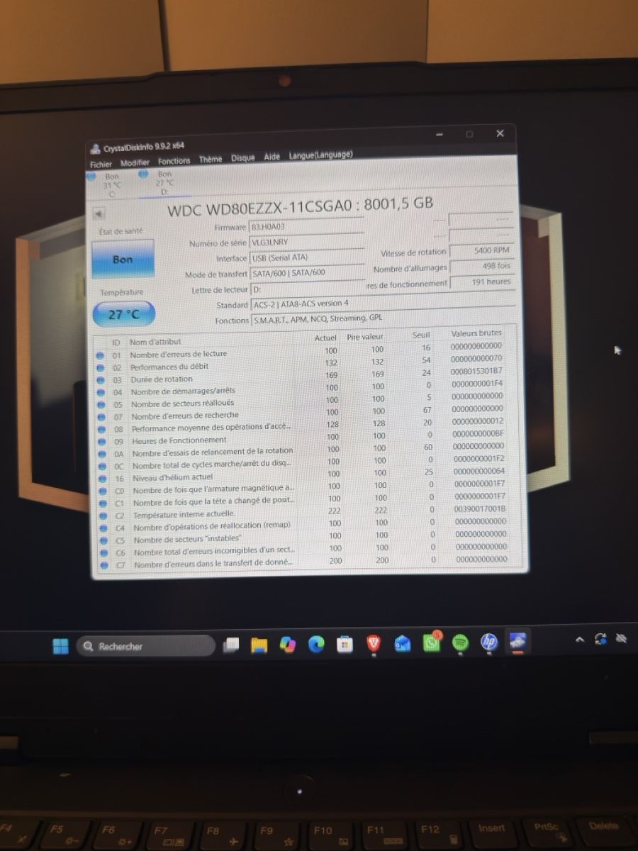 Western Digital Harddisks: WD 8To  – Neu (gemäss Beschreibung) aus Lausanne von mar_l82k 2