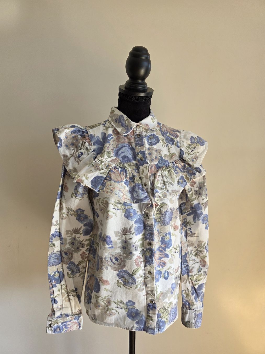 Sezane Camicette: Sézane Bluse Baumwolle – Gr. 34 – Nuovo (secondo la descrizione) da Zürich venduto da LIMAR 1
