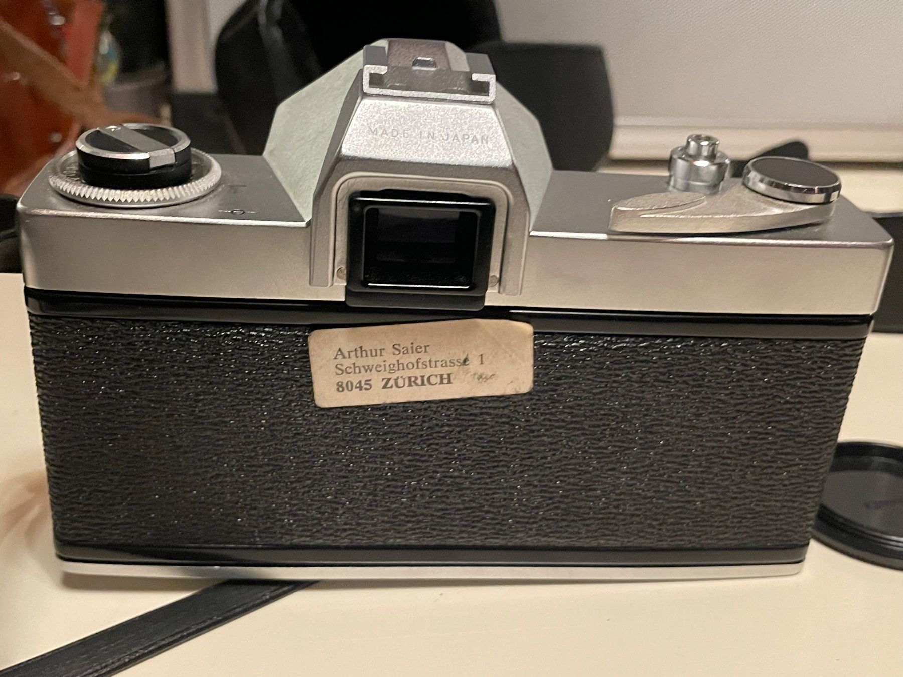 Fotocamera: Portst Reflex TTL Analog Kamera mit case – Usato da Zürich venduto da Arcana_Fail 3