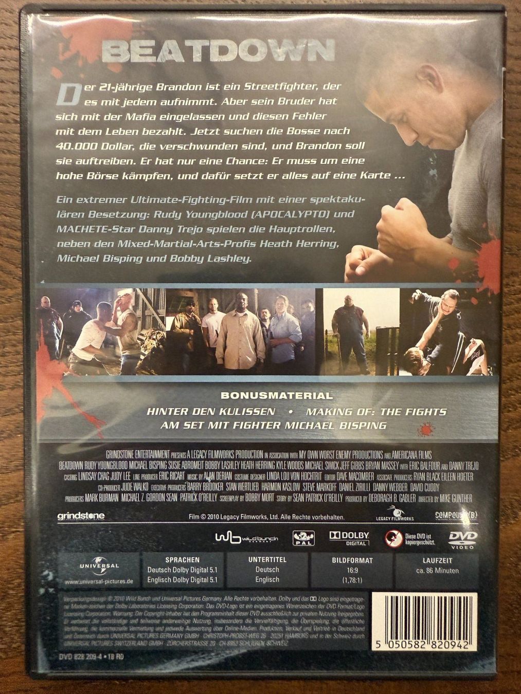 Tutti i DVDs: Beatdown (2010) – Usato da Zürich venduto da FilmFreunde 1