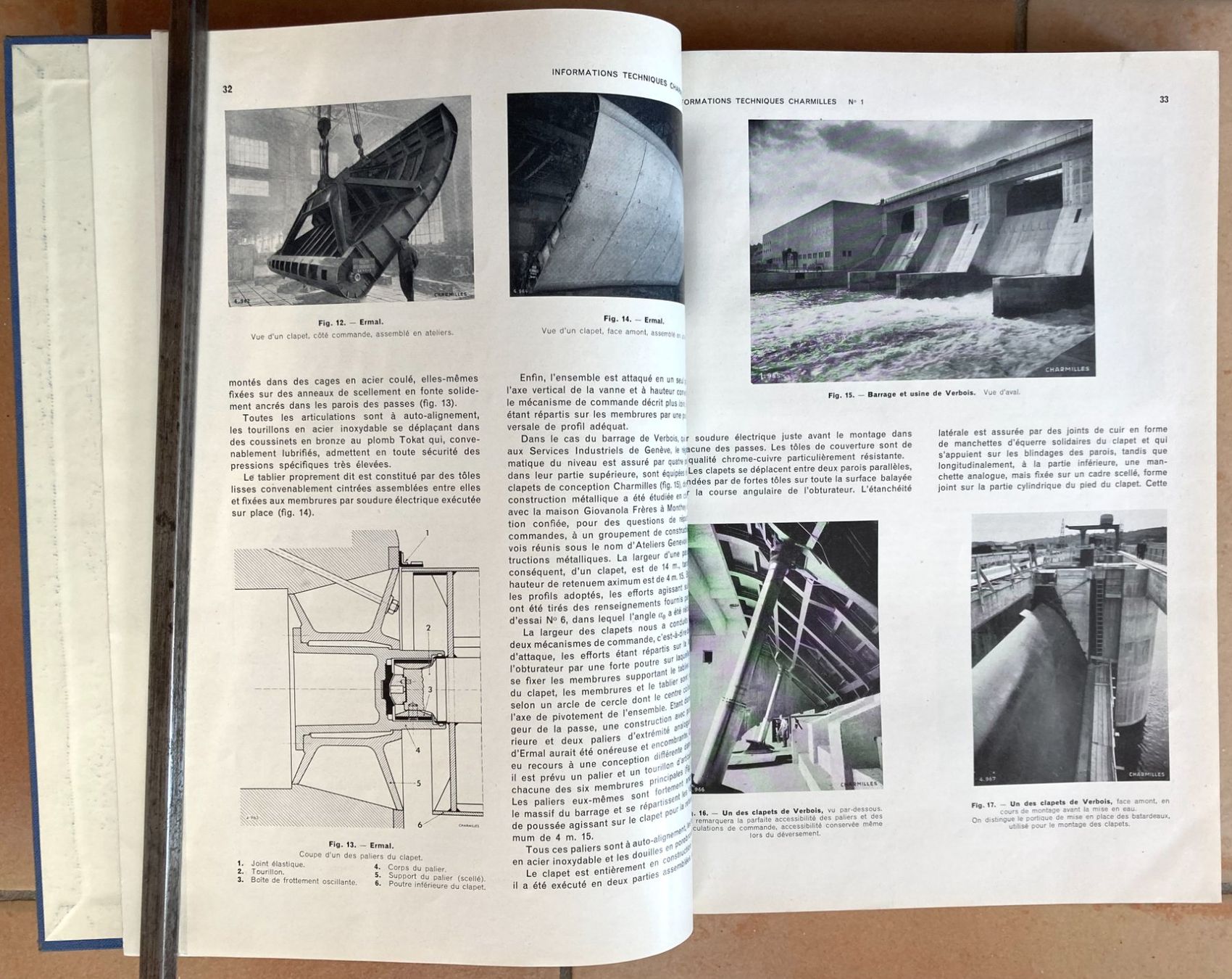 Riviste & Magazine: Charmilles- Recueil de 6 Bulletins Informations Techniques – Usato da Versoix venduto da HELVETICA_1 9