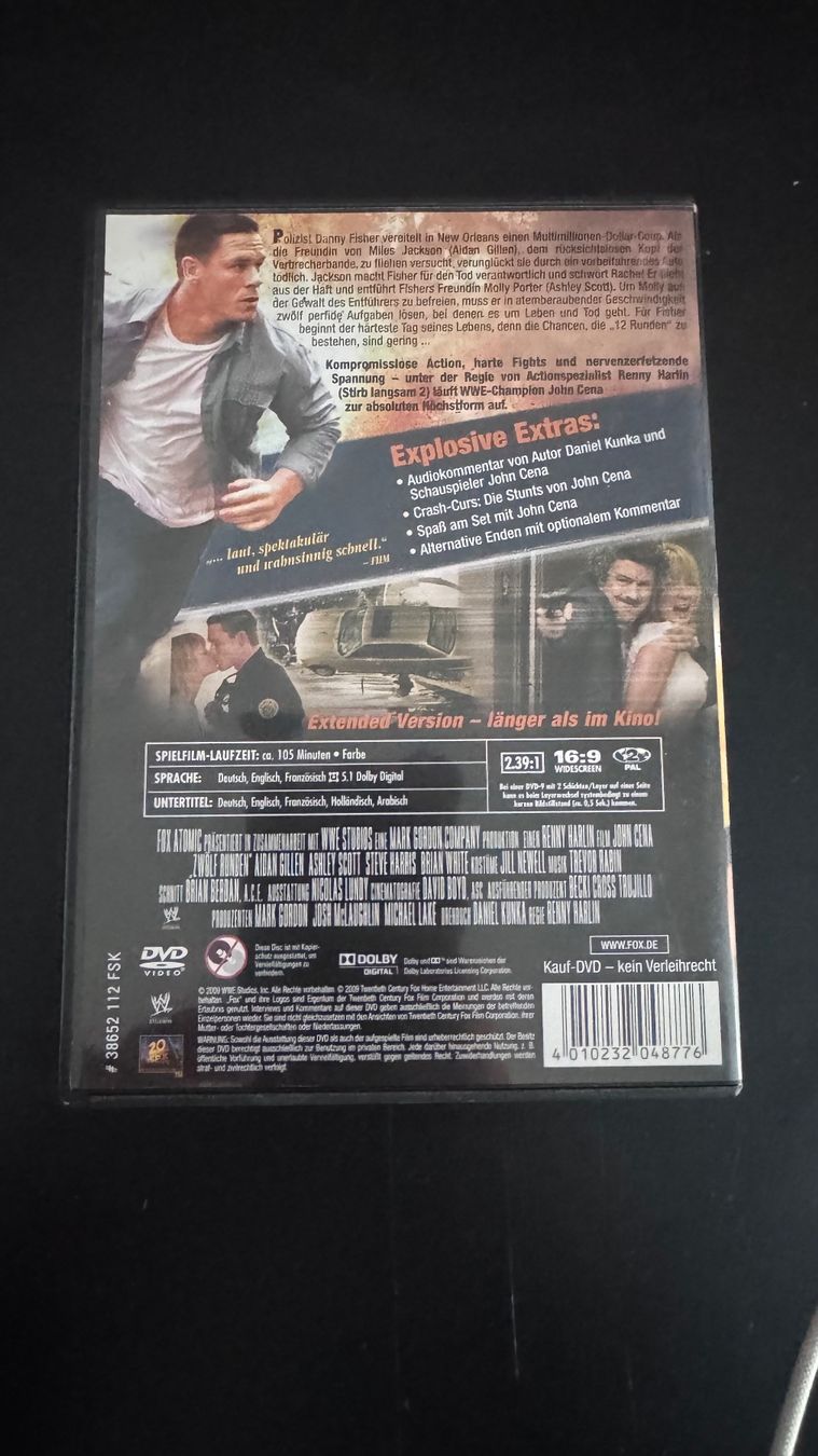 Tutti i DVDs: John Cena Zwölf Stunden – Usato da Wolfhausen venduto da ResalePoint 1