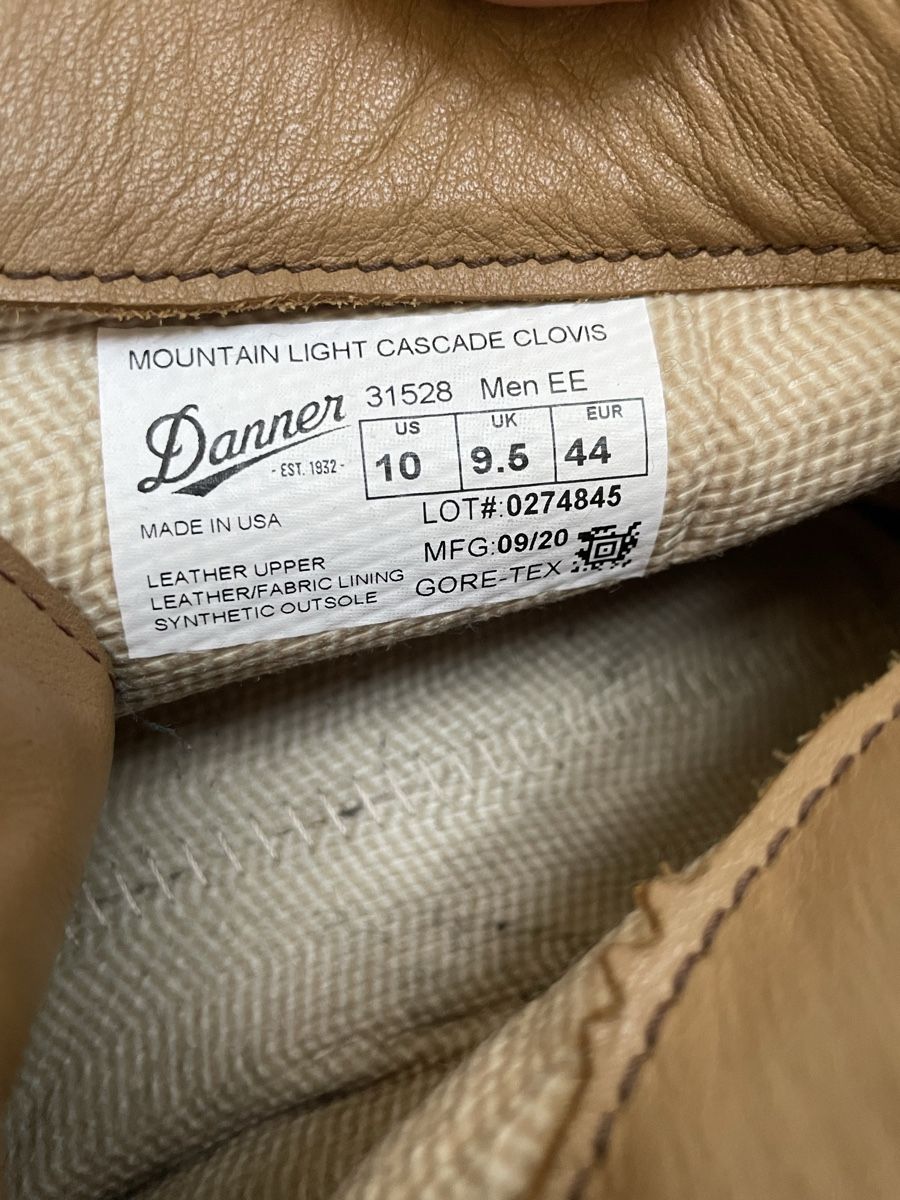 Scarpe da uomo: Mountain Light Gore-Text Leder Braun 44 – Usato da Zürich venduto da Rollladen 6