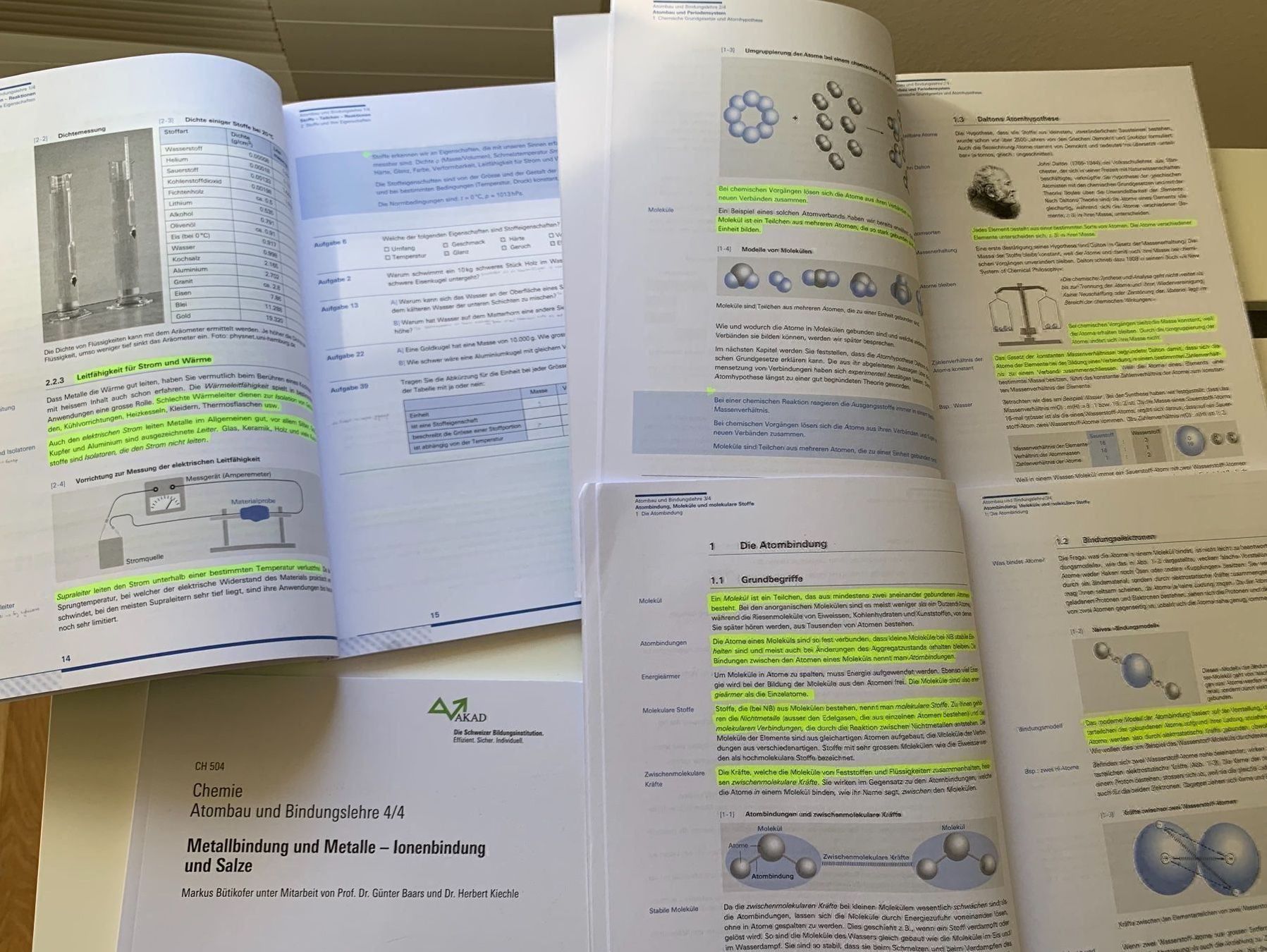 Libri: AKAD Chemie Bücher, Passarelle – Usato da Dietikon venduto da Kompsognat02 1