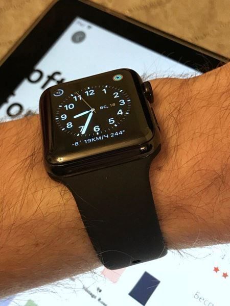 Armbänder & -reifen: Apple Watch 42 mm Silikon Armband   #104 – Neu und originalverpackt aus Montreux von CABLEKABEL 2