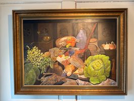 Schönes Stilleben von H. Dengler 84,4x63,4...