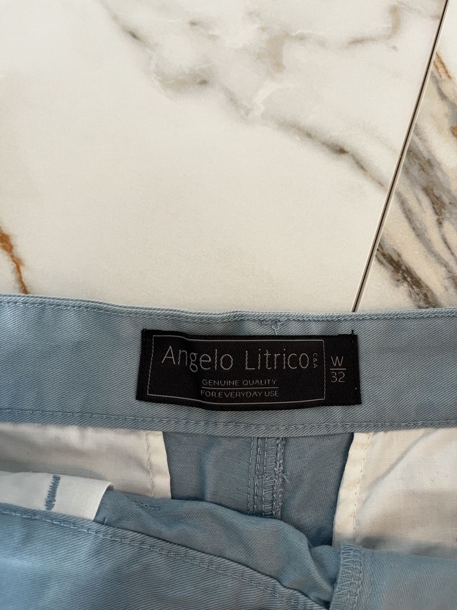 Pantaloni: Angelo Litrico kurze Hose Grösse 32 hellblau – Usato da Bäch SZ venduto da Olivier_Sales 2
