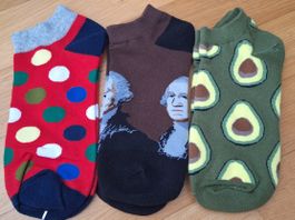 3x Sommer socken sneakers