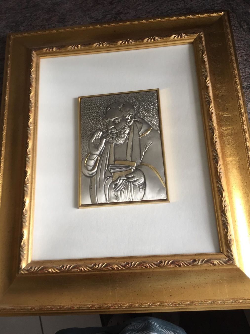 Poster & Bilder: Antikes Bild von Pater Pio – Gebraucht aus St. Margarethen TG von SGHerbst07