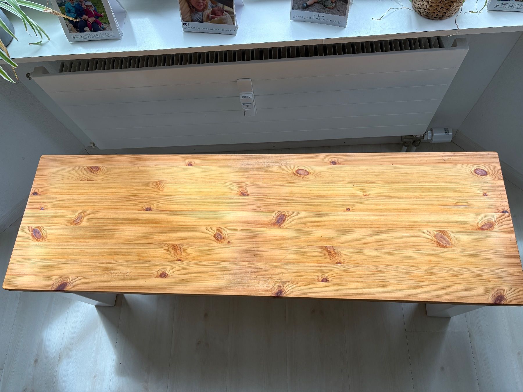 Panchine: Massive Holzbank mit Sitzkissen – Usato da Basel venduto da mar_wvh2 1