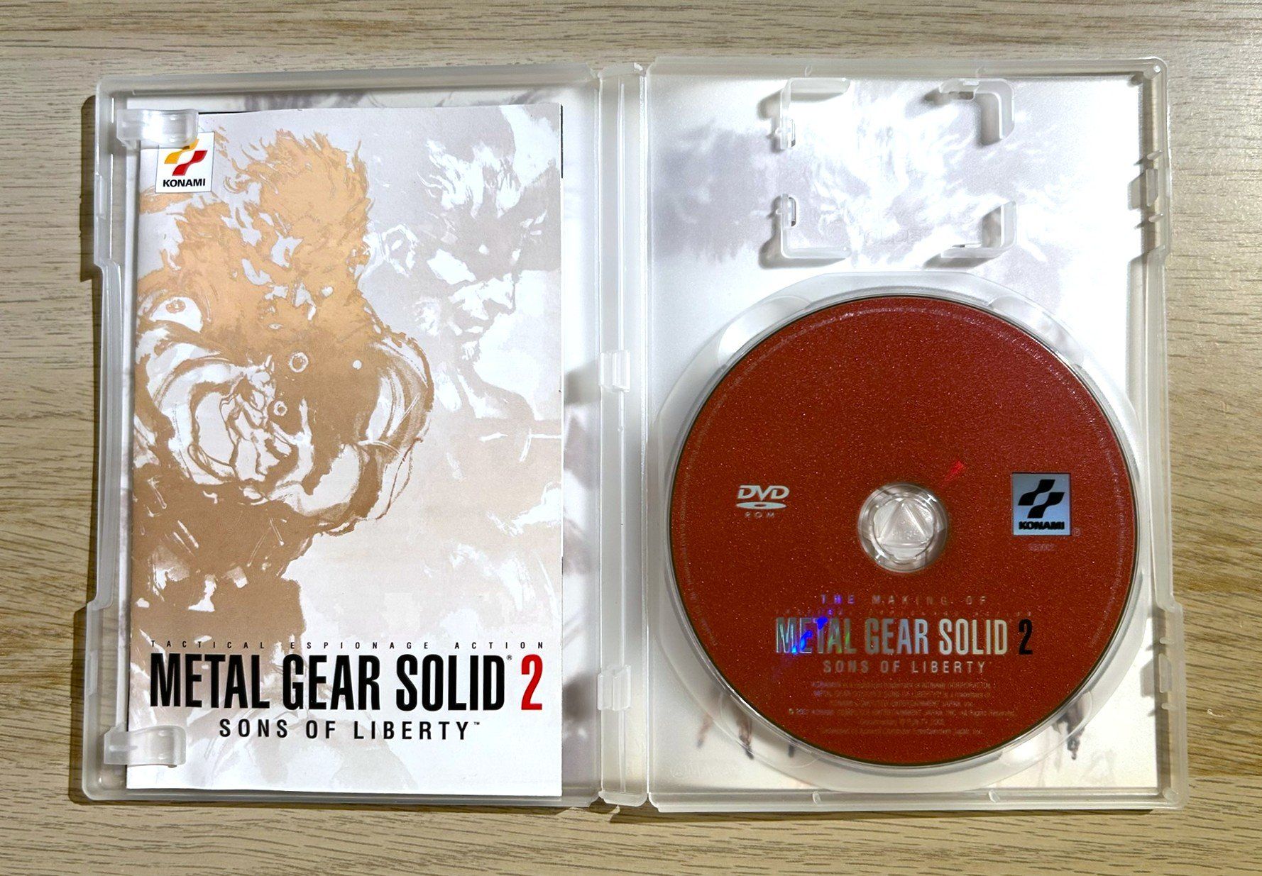 Sony Spiele: Metal Gear Solid 2 Sons of Liberty DVD PS2 – Gebraucht aus St. Gallen von Alpine.Arcade 2