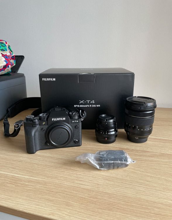 Fujifilm X-T4 mit XF 35mm f2 und XF 16-80mm f4 Objektiven | Kaufen auf ...