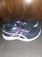 Asics Upcourt 4 Hallenschuhe Damen Grösse 39 dunkelblau