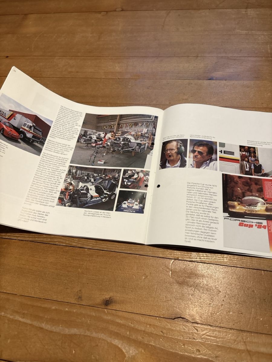 Porsche Documenti: Porsche - Alle Modelle - Prospekt - 1985 – Usato da Freienstein venduto da Golfbueb 6