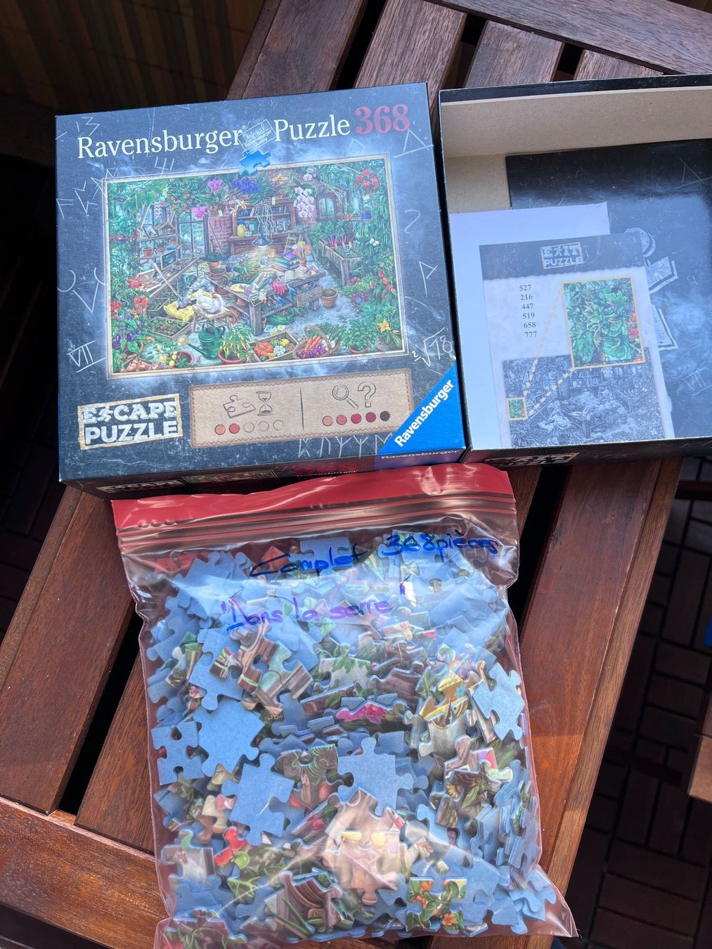 Ravensburger Puzzle: Escape puzzle "Dans la serre" – Nuovo (secondo la descrizione) da Bernex venduto da isa_c5fr 2