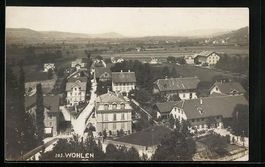 Wohlen /AG, Strassenpartie aus der Vogel