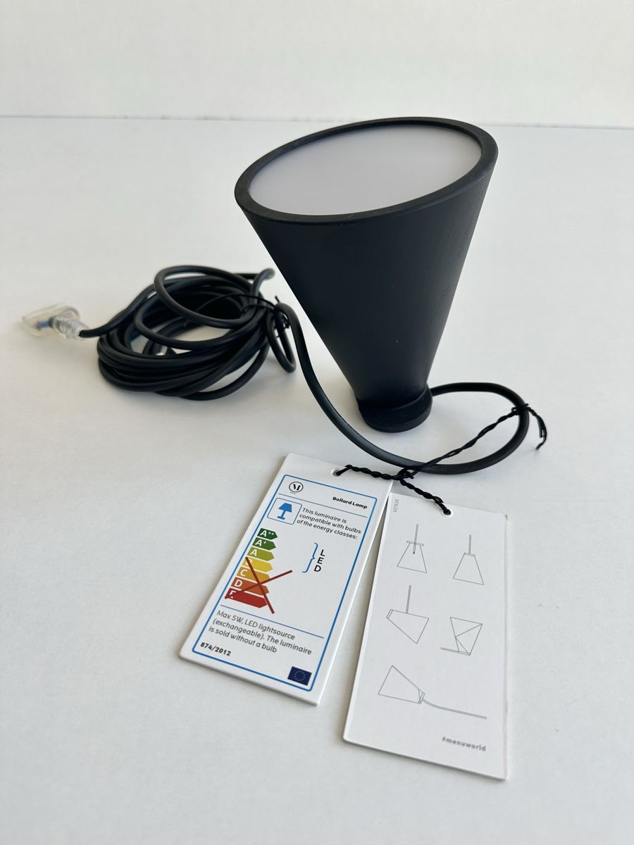 Audo Lampade: Designleuchte Bollard Lamp von MENU – Nuovo (secondo la descrizione) da Bern venduto da neon317 2