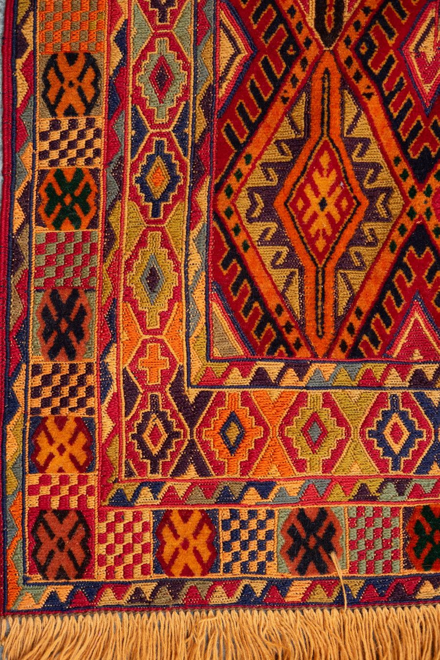 Kelim Tappeti: 193x155cm Afghan Kelim Handgemacht – Nuovo e nell'imballaggio originale da Luzern venduto da Hera.Kollektiv 2
