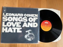 Cohen, Leonard - Songs Of Love And Hate - EU - CBS