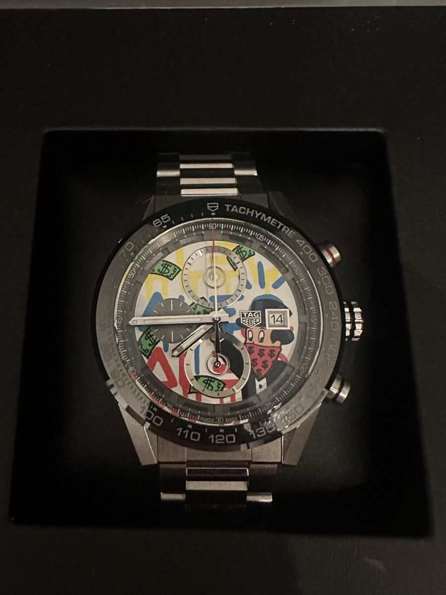 Tag Heuer Orologi: ÉDITION SPÉCIALE TAG HEUER CARRERA ALEC MONOPOLY – Usato da Bellevue venduto da bordeaux075cl 3