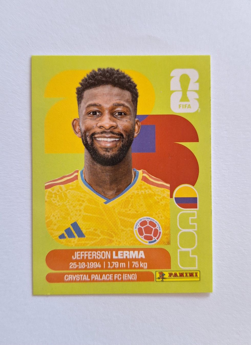 Panini Carte collezionabili: Panini Jefferson Lerma COL 10 – Nuovo (secondo la descrizione) da Romanens venduto da Crocette