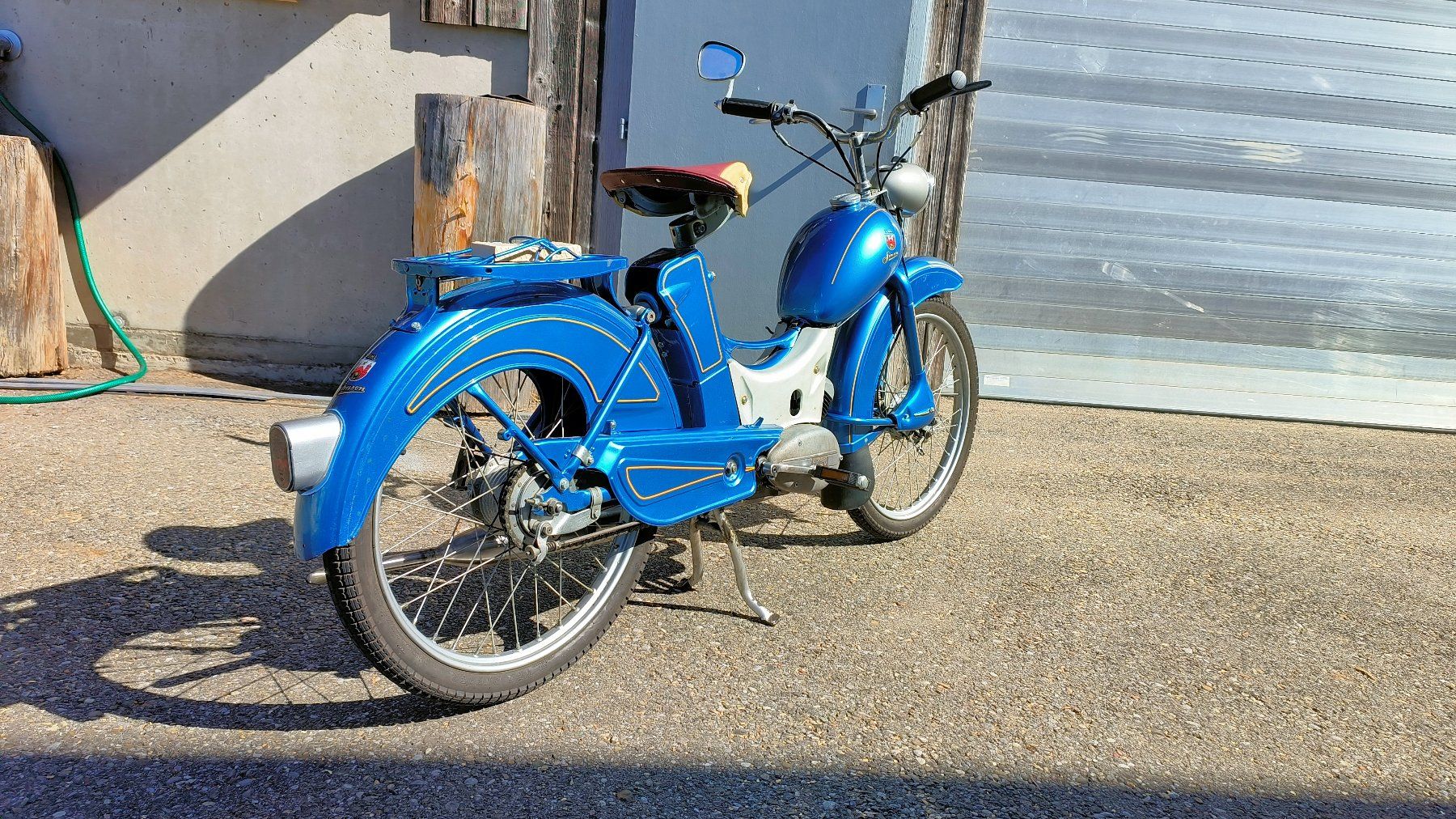 Simson Mofas: Simson SR-2E 1960  Oldtimer Töffli mofa kein Sachs Puch – Gebraucht aus Hittnau von Kulturhaus 5