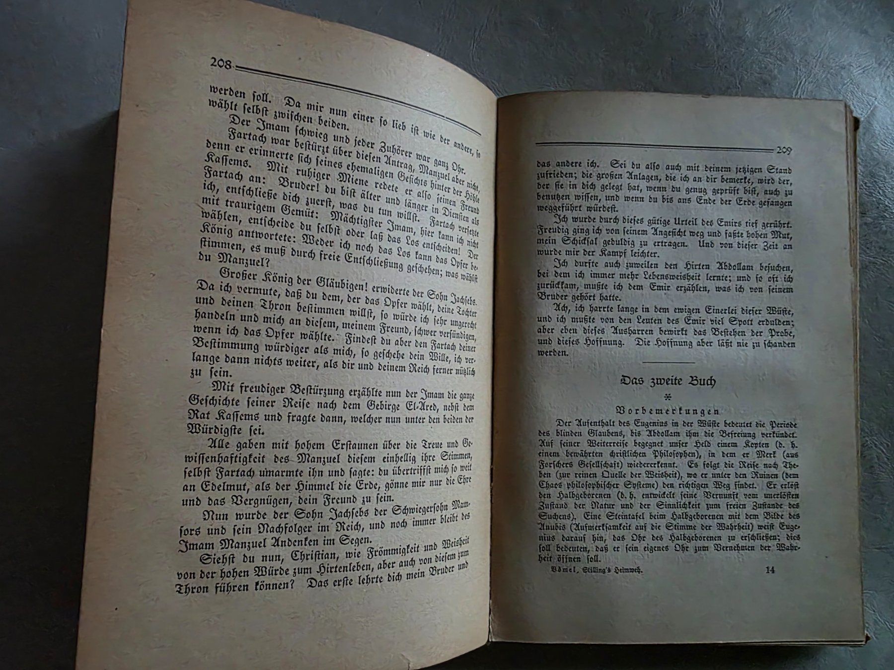 Libri: Heimweh von Stilling 1922 - Alexander Dömel – Usato da Walterswil BE venduto da Lonitti 4
