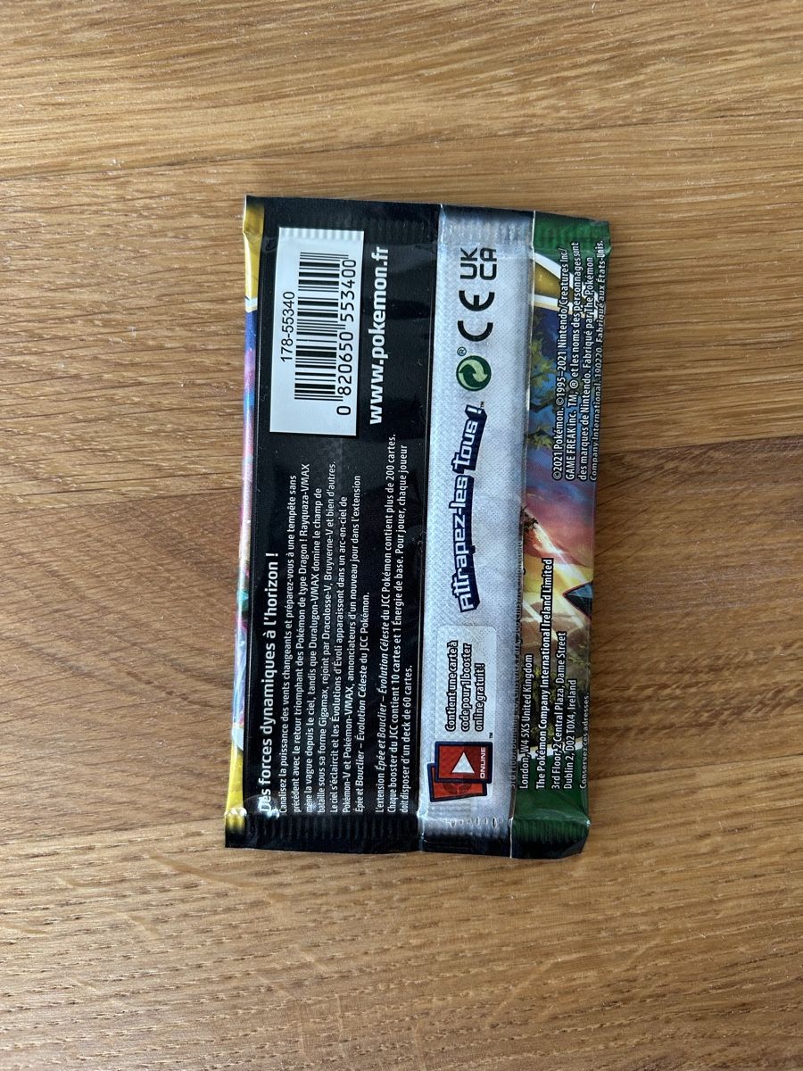 Pokémon Sammelbilder & Trading cards: Booster Évolution Céleste – Neu und originalverpackt aus Orpund von Americanpickers 1