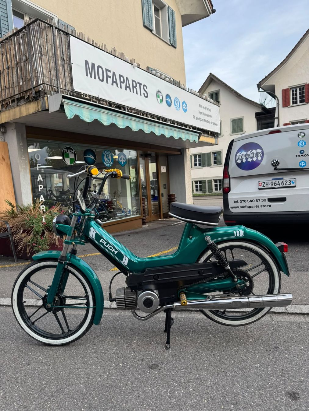 Puch Ciclomotori: Puch Maxi S mit Ausweis – Usato da Schmerikon venduto da Mofaparts