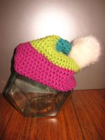 Mütze / Beanie *UNIKAT* Gr. 122-140