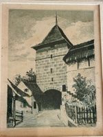 Burgdorf BE, alte Ansicht Eingang Schloss