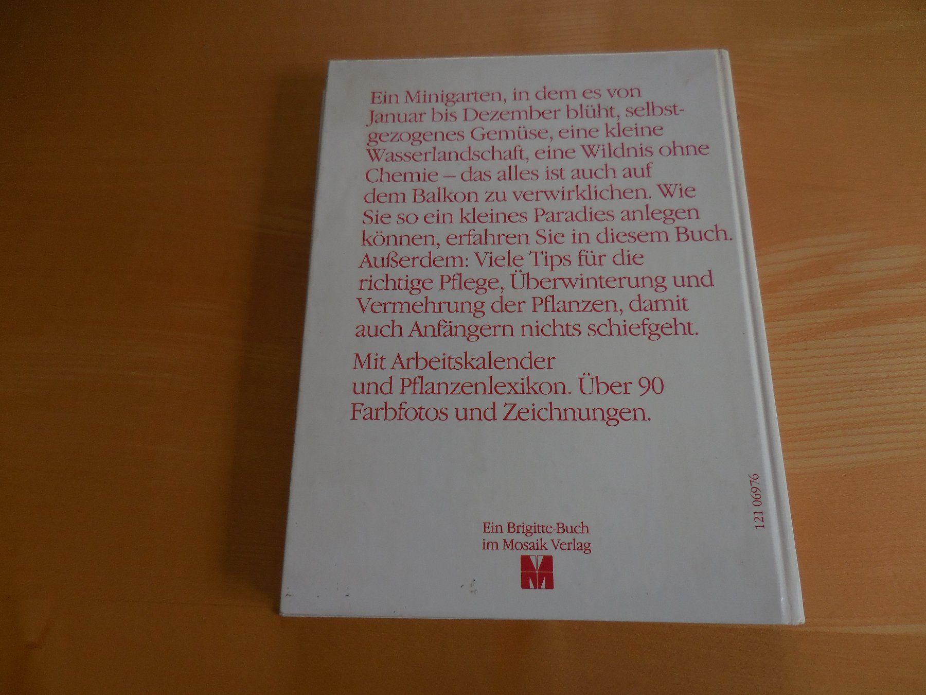 Bücher: Brigitte Balkonbuch – Gebraucht aus Wädenswil von Sube 9