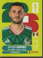 FIFA WORLD CUP 2026 Panini Sticker MEX 16 SANTIAGO GIMENEZ