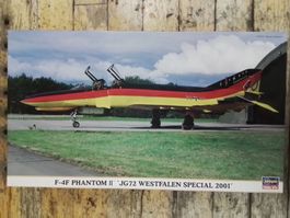 Hasegawa 00820 F-4F Phantom ll 2001 Flugzeug Bausatz 1:72