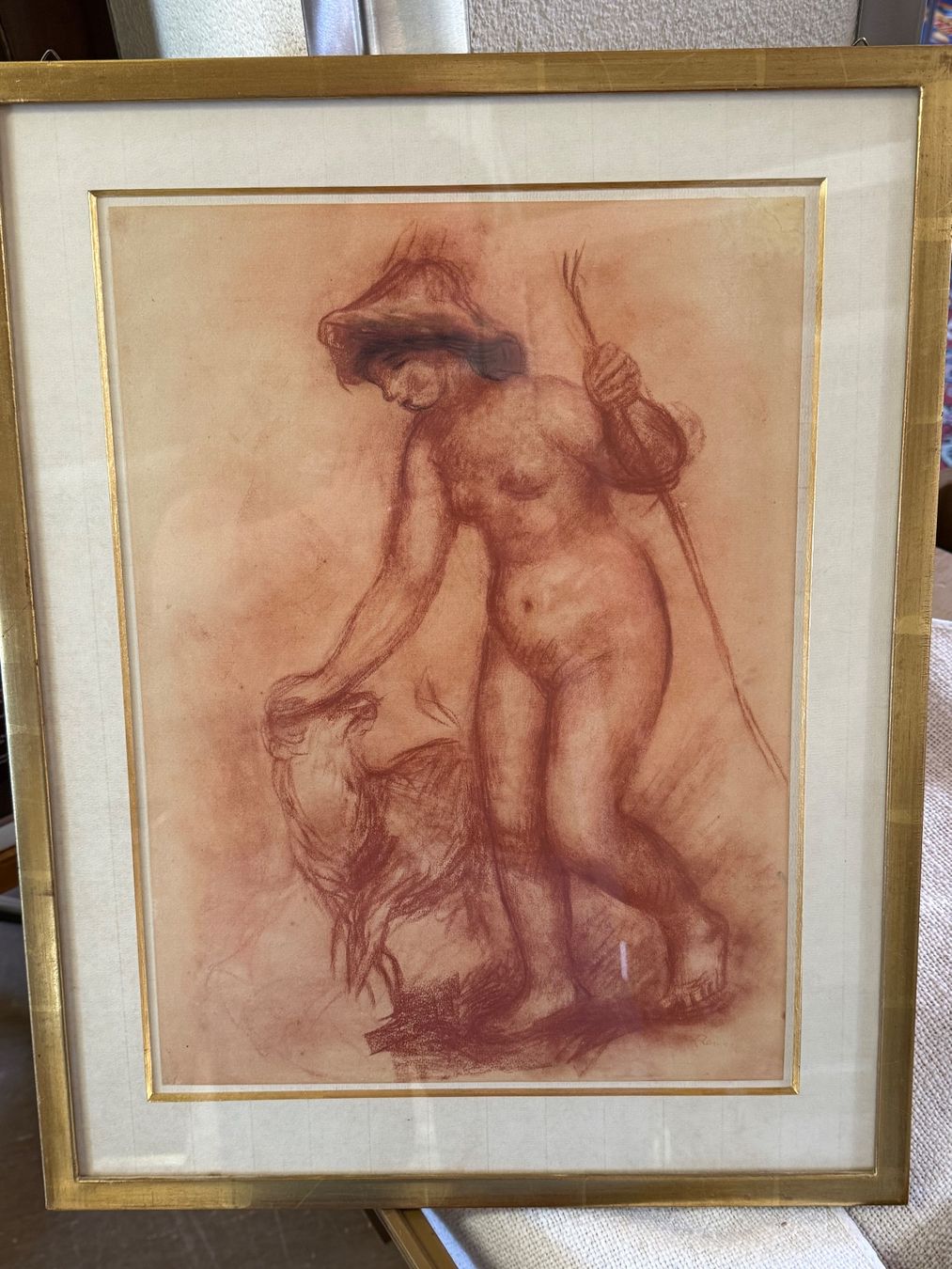 Grafica & Litografie: RENOIR Auguste, Litho steinsigniert – Usato da Bern venduto da Jwpm66